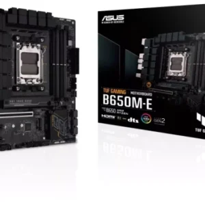 PLACA ASUS TUF GAMING B650M-E,AMD,AM5,B650,4DDR5,128GB,HDMI+2DP,4SATA3+2M.2,2.5GB,6USB3.2,MATX