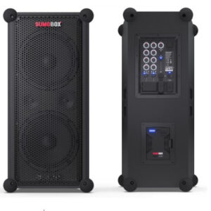SHARP CP-LS100 ALTAVOZ PORTATIL, 120W RMS / 105dB, 10 HORAS / 14.8V 5Ah , 3 CANALES ENTRADA/ TRS/XLR (x 2)