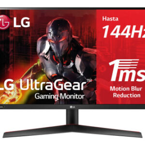LG 27GN800P-B pantalla para PC 68,6 cm (27") 2560 x 1440 Pixeles Quad HD LED Negro, Rojo