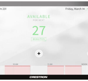 CRESTRON 5 IN. WALL MOUNT TOUCH SCREEN, BLACK SMOOTH (TSW-570-B-S) 6510812