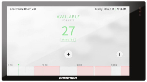 CRESTRON 5 IN. WALL MOUNT TOUCH SCREEN, BLACK SMOOTH (TSW-570-B-S) 6510812