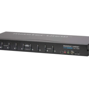 ATEN SWITCH 8-PORT USB DVI KVM WITH USB PERIPHERAL SUPPORT, AUDIO AND BROADCAST MODE (CS1768-ATA-G)