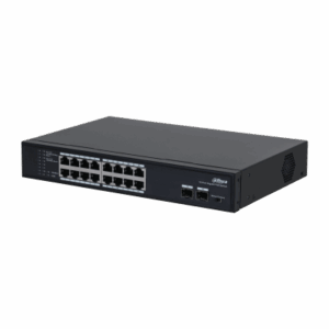 (DH-PFS3218-16GT-135) DAHUA SWITCH L2 POE 16 PUERTOS + 2 GIGABIT SFP