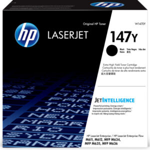 HP Cartucho de tóner Original LaserJet 147Y negro de capacidad superior