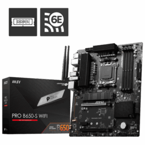 MSI PRO B650-S WIFI placa base AMD B650 Zócalo AM5 ATX