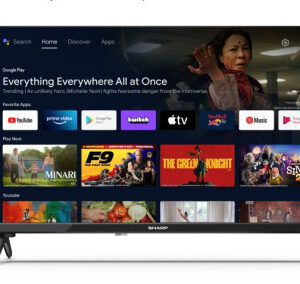 TV SHARP LED 24" 24FH2EA SMART ANDROID TV 11 , HDMI , WIFI