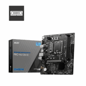 MSI PRO H610M-E Intel H610 LGA 1700 micro ATX