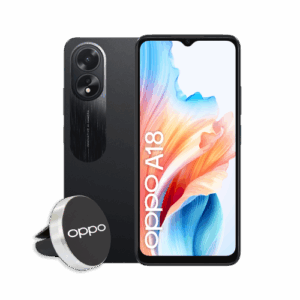 OPPO A18 16,7 cm (6.56") SIM doble Android 13 4G USB Tipo C 4 GB 128 GB 5000 mAh Negro