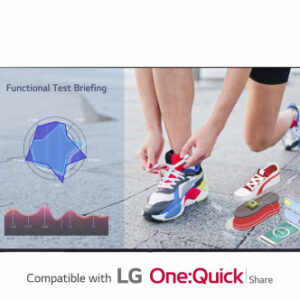 LG 86UL3J-N pantalla de señalización Pantalla plana para señalización digital 2,18 m (86") Wifi 330 cd / m² 4K Ultra HD Azul Web OS 16/7