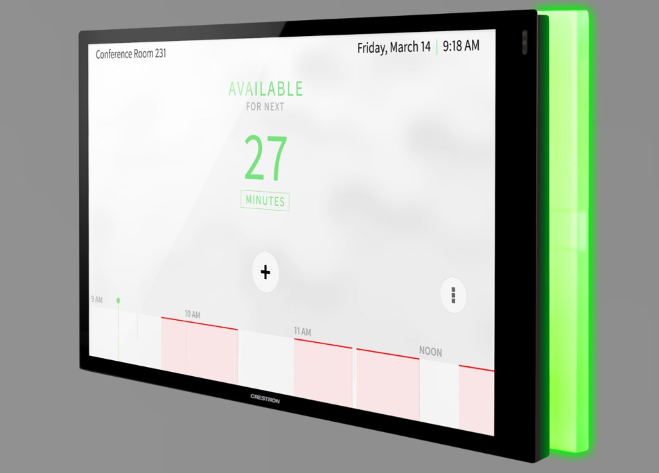 CRESTRON ROOM AVAILABILITY LIGHT BAR FOR TSW-1070 SERIES, BLACK SMOOTH (TSW-1070-LB-B-S) 6511125 - Imagen 5