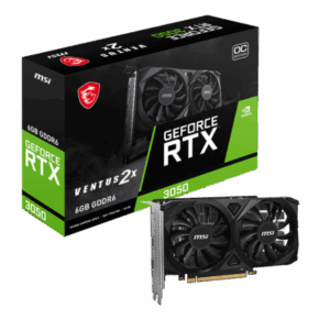 MSI Geforce RTX 3050 VENTUS 2X 6G OC NVIDIA 6 GB GDDR6