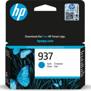 HP Cartucho de Tinta Original 937 cian