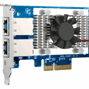 QNAP QXG-10G2T adaptador y tarjeta de red Interno Ethernet 10000 Mbit/s