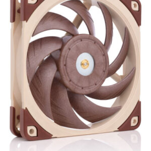 NOCTUA VENTILADOR CAJA NF-A12X25-PWM, 120MM FAN, 120X120X25MM, 12V, 2000RPM/1700RPM/450RPM, 22,6 DB(A), 102,1 M3/H, 2,34 MM H2O, 4 PINES