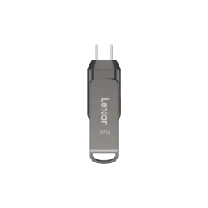Lexar JumpDrive LJDD400064G-BNQNG unidad flash USB 64 GB USB Tipo C 3.2 Gen 1 (3.1 Gen 1) Gris
