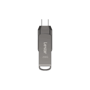 Lexar JumpDrive LJDD400128G-BNQNG unidad flash USB 128 GB USB Tipo C 3.2 Gen 1 (3.1 Gen 1) Gris
