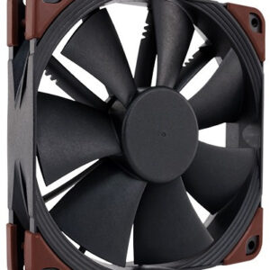 NOCTUA VENTILADOR CAJA NF-F12I IPPC 2000 PWM, INDUSTRIAL, 120MM, 120X120X25MM, 12V, 2000RPM/450RPM, 29,7 DB(A), 121,8 M3/H, 3,94 MM H2O, 4 PINES
