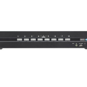 ATEN Switch KVM de seguridad avanzada DVI dual display USB de 8 puertos con CAC (compatible con PSD PP v4.0)