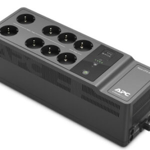 APC Back-UPS 650VA 230V 1 USB charging port - (Offline-) USV sistema de alimentación ininterrumpida (UPS) En espera (Fuera de línea) o Standby (Offline) 0,65 kVA 400 W 8 salidas AC