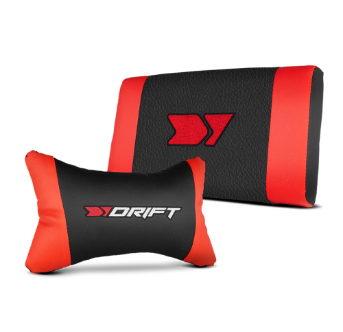 DRIFT DR35BR silla para videojuegos Silla para videojuegos de PC Asiento acolchado Negro, Rojo - Imagen 6