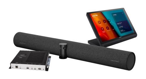 CRESTRON CRESTRON FLEX ADVANCED SMALL ROOM CONFERENCE SYSTEM WITH JABRA PANACAST 50 VIDEO BAR FOR MICROSOFT TEAMS ROOMS (UC-BX31-T) 6512605 - Imagen 2