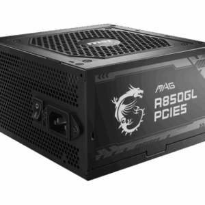 MSI MAG A850GL PCIE5 unidad de fuente de alimentación 850 W 20+4 pin ATX ATX Negro