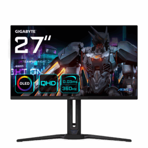 AORUS FO27Q3 pantalla para PC 68,6 cm (27") 2560 x 1440 Pixeles Quad HD OLED Negro