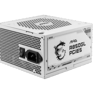 MSI MAG A850GL PCIE5 WHITE unidad de fuente de alimentación 850 W 20+4 pin ATX ATX Blanco