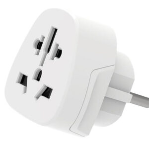 Ewent EW1480 adaptador de enchufe eléctrico Universal Blanco