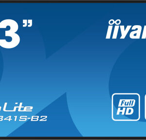 iiyama PROLITE LE4341S-B2 Pantalla plana para señalización digital 108 cm (42.5") LCD 350 cd / m² Full HD Negro 18/7
