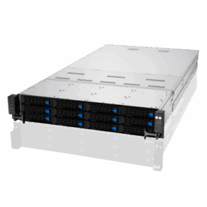 ASUS RS720A-E11-RS12 Socket SP3 Bastidor (2U) Plata