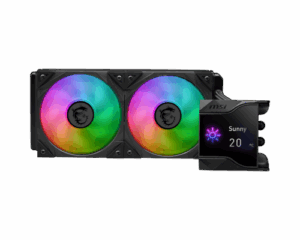 MSI MPG CORELIQUID D240 sistema de refrigeración para ordenador Procesador Kit de refrigeración líquida Negro 1 pieza(s)