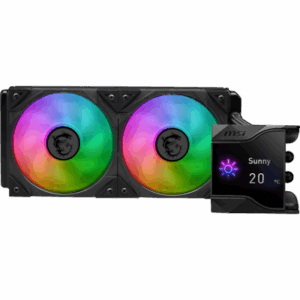 MSI MPG CORELIQUID D240 sistema de refrigeración para ordenador Procesador Kit de refrigeración líquida Negro 1 pieza(s)