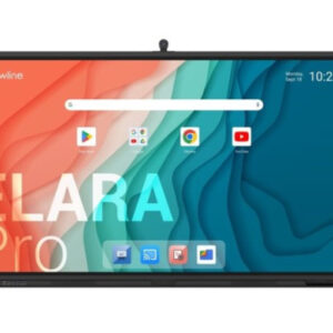 NEWLINE MONITOR INTERNATIVO ELARA PRO (TT-8623QCA+) 86", ANDROID 13, GOOGLE EDLA, CAMARA 4K, 8 MIC, MULTI USUARIO, 2X20W+SUB15W, WIFI 6 + BL, NFC, USB-C 100W, USB-C OUT, 16GB Y 320GB, 40 PT, NEWLINE APPS, OPS PC Y SDM OPC, 5 AÑOS DE GARANTIA ON SITE