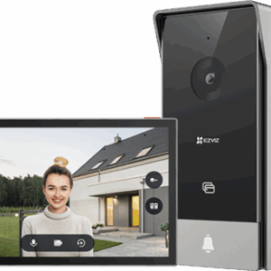 EZVIZ HP5 sistema de intercomunicación de video 17,8 cm (7") Negro, Plata