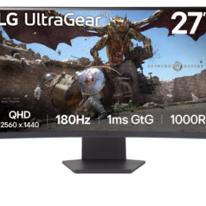 LG 27GS60QC-B pantalla para PC 68,6 cm (27") 2560 x 1440 Pixeles Full HD LCD Negro
