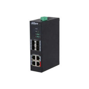 (DH-HS4408-4ET-96) DAHUA SWITCH4 PUERTOS 10/100 + 4SFP GIGABIT 96W MANAGED L2 HARDENED POE