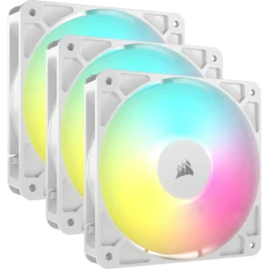Corsair RS120 ARGB Carcasa del ordenador Ventilador 12 cm Blanco 3 pieza(s)