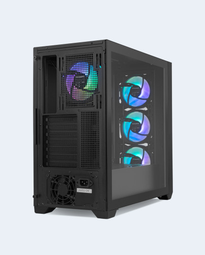 HUMMER PLASMA SEMIT ATX,VENT ARGB,2X FRONTALES - Imagen 4