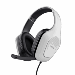 Trust GXT 415W Zirox Auriculares Alámbrico Diadema Juego Blanco