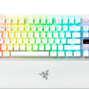 TECLADO RAZER HUNTSMAN V3 PRO (USA) TENKEYLESS BLANCO (RZ03-04981700-R3M1)