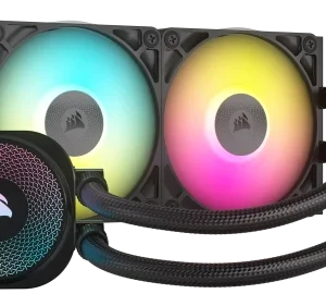 Corsair iCUE LINK TITAN RX RGB Procesador Sistema de refrigeración líquida todo en uno 12 cm Negro 1 pieza(s)