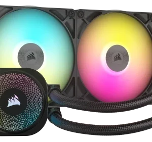 Corsair iCUE LINK TITAN RX RGB Procesador Sistema de refrigeración líquida todo en uno 14 cm Negro 1 pieza(s)