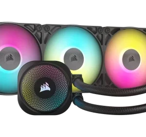 Corsair iCUE LINK TITAN RX RGB Procesador Sistema de refrigeración líquida todo en uno 12 cm Negro 1 pieza(s)
