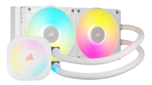 Corsair iCUE LINK TITAN RX RGB Procesador Sistema de refrigeración líquida todo en uno 12 cm Blanco 1 pieza(s)