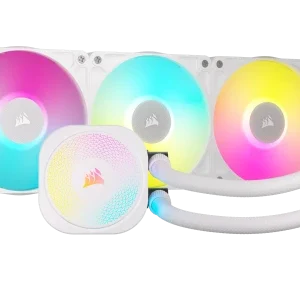 Corsair iCUE LINK TITAN RX RGB Procesador Sistema de refrigeración líquida todo en uno 12 cm Blanco 1 pieza(s)