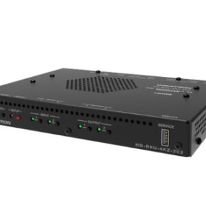 CRESTRON DM LITE 4K60 4:4:4 RECEIVER AND 2X2 AUTO-SWITCHER FOR HDMI® AND USB 2.0 SIGNAL EXTENSION OVER CATX CABLEMODELO - HD-RXU-4KZ-202 (6511929)