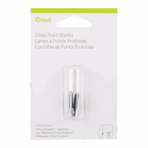 Cricut PC2003535 Set de 2 Lames Coupe Profonde, Plastique, Multicolore, 12 x 8 x 2 cm