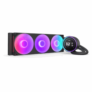 NZXT Kraken Elite 360 RGB Procesador Sistema de refrigeración líquida todo en uno 12 cm Negro 1 pieza(s)