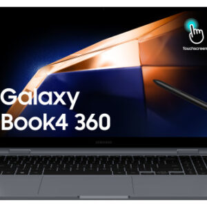 Samsung Galaxy Book4 360 NP754QGK-KG2ES ordenador portatil Intel Core 7 150U Híbrido (2-en-1) 39,6 cm (15.6") Pantalla táctil Full HD 16 GB LPDDR5x-SDRAM 512 GB SSD Wi-Fi 6E (802.11ax) Windows 11 Pro Gris